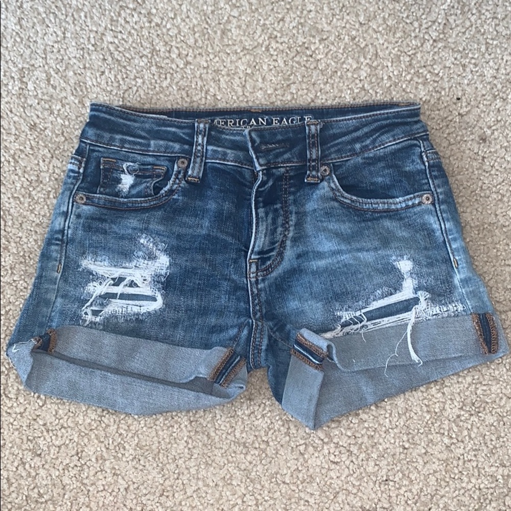 American Eagle jean shorts